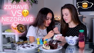 ZDRAVÉ VS NEZDRAVÉ JÍDLO | ochutnávka w/Carrie Kirsten