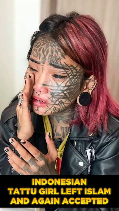 Muslim Tattoo Girl Indonesia #shorts #youtubeshorts #facts