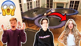 TURNING THE HYPE HOUSE INTO A TRAMPOLINE PARK!