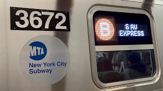 Newest R211A B Train 3495-3499 3670-3674 Departs 155Th Street