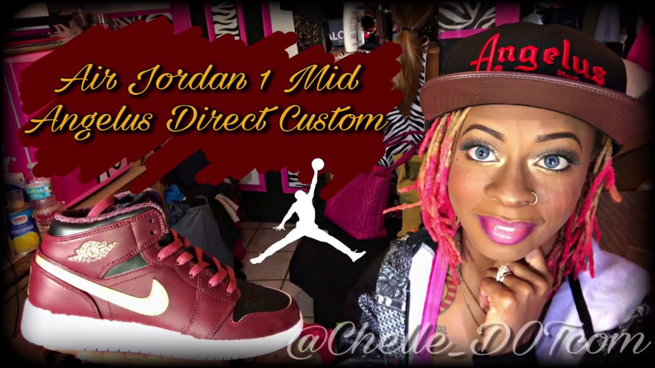 How To Customize Air Jordan 1 Mids Full Tutorial Angelus Direct
