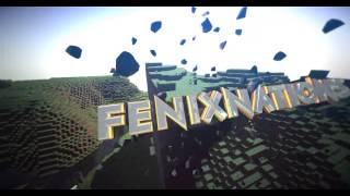 Motion Tracked 3D text in Minecraft clip (Intro idea) [Short Tests]