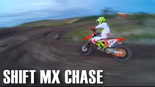 RAW FPV Drone Dirt Bike Chase Footage - Shift MX | Aussie Wolves @BMSWEB