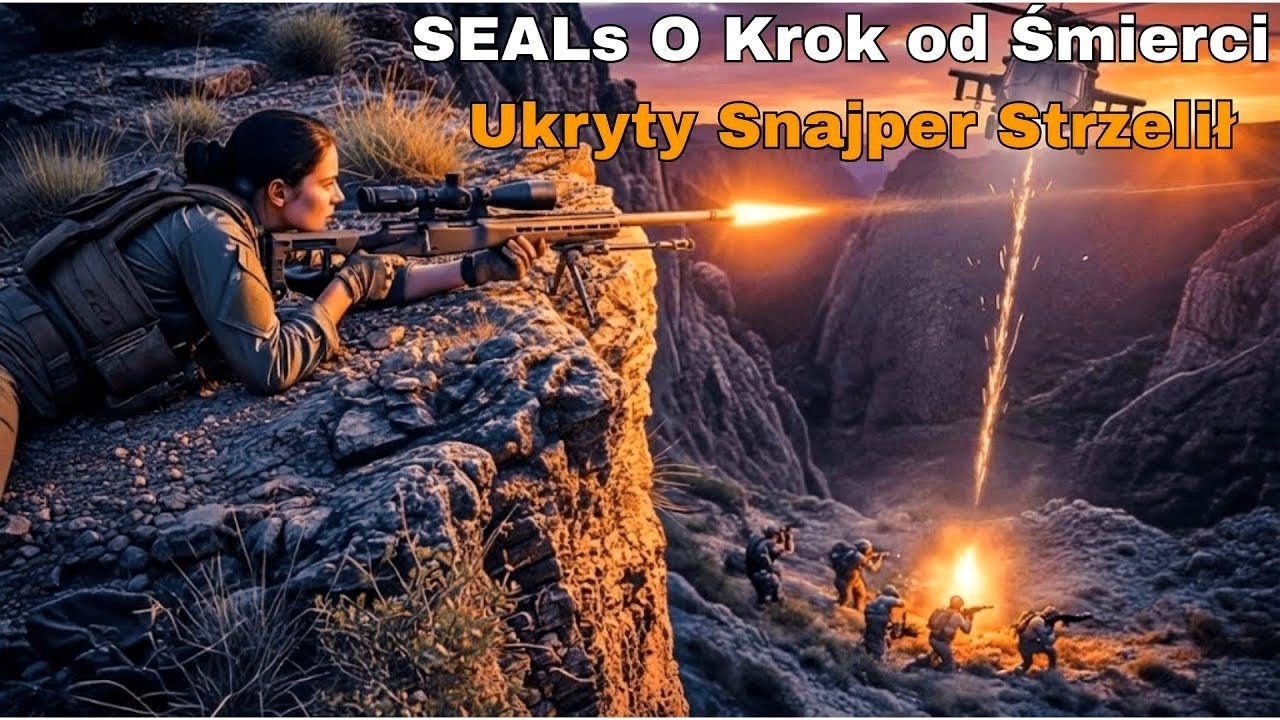 Wszyscy SEALs byli bliscy śmierci, aż snajper zaskoczył ich z ukrytej pozycji