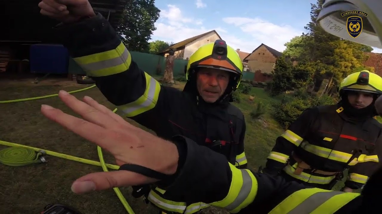 Jak vidí požár velitel..