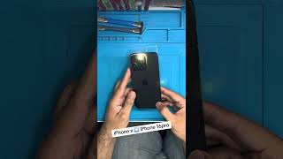 Iphone x transformation in iphone 16pro #iphonerepair