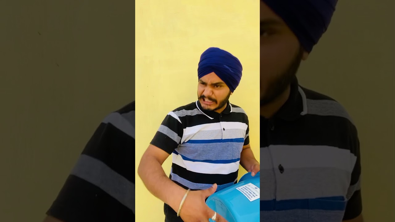 #punjabi#comedy#video😂ਹੱਸਣਾ ਜਰੂਰੀ ਹੈ 1.ਏ ਕੀ ਕਹਿ ਦਿੱਤਾ🤣2.ਨਾਮ ਪਾਵੇ ਦੋ ਲਿਖਾ ਲਿਉ🤣