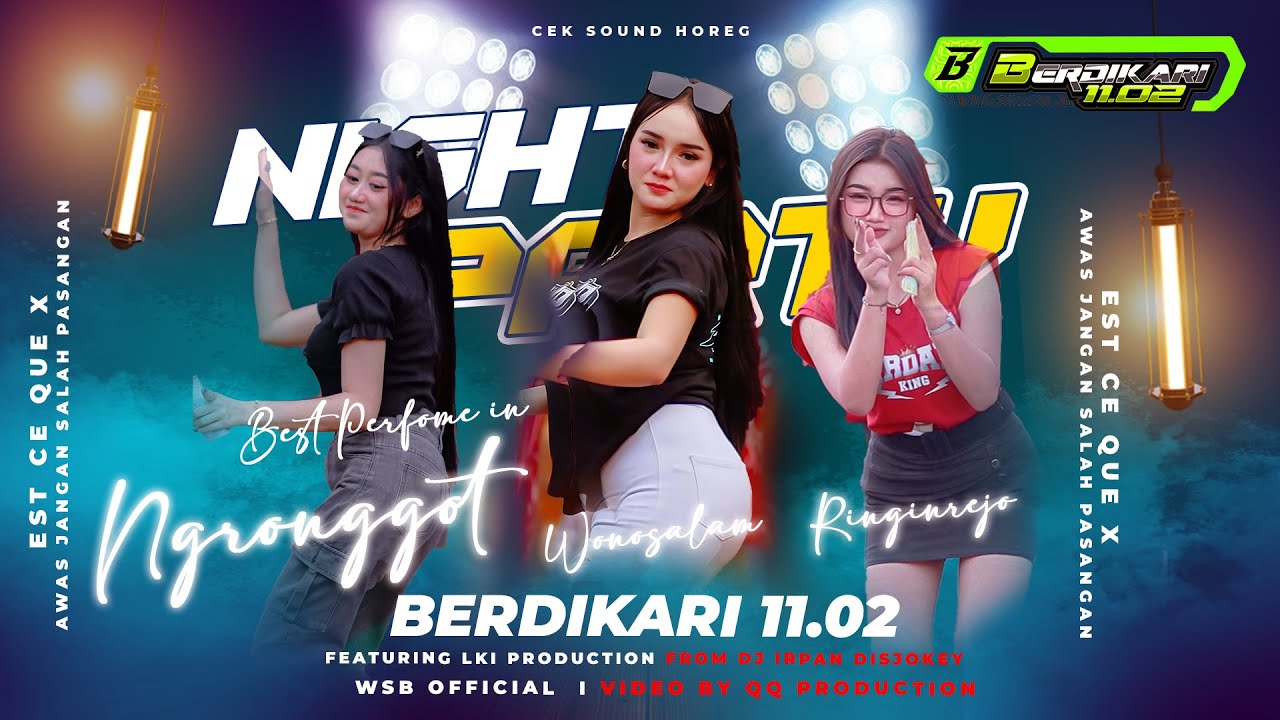 DJ PARTY SIMPATIK EST CE QUE X AWAS JANGAN SALAH PASANGAN  BERDIKARI 11.02|| IRPAN DSJ || VICKY VIBE