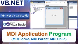 P65 | MDI Application Program | MDI Forms, MDI Parent, MDI Child | VB.NET screenshot 3