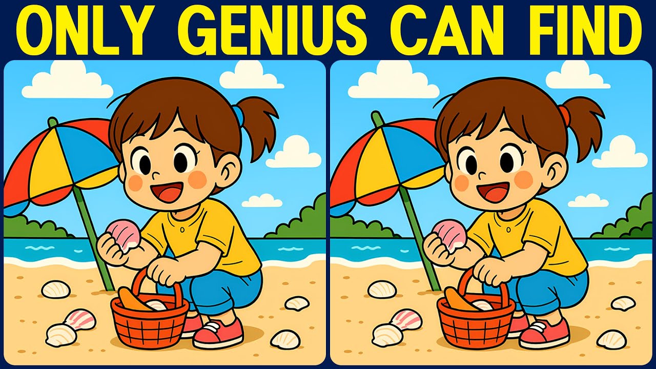 [Spot the Difference Brain Training] Enhance Your Visual Intelligence: A Daily Focus Challenge