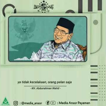 Status wa lucu Gus Dur - Paus