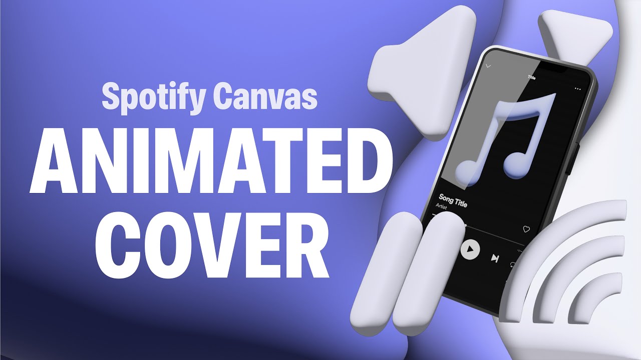 create captivating animation for your album cover on Spotify Canvas