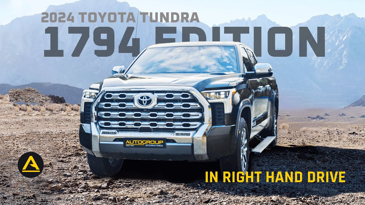 Toyota Tundra 1794 Edition, An American Classic Pickup Truck with