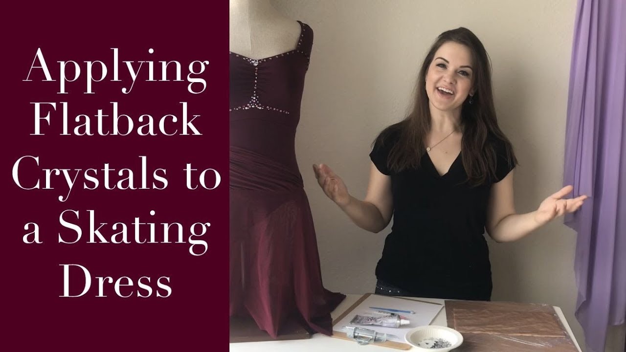 How To Stone A Figure Skating Dress