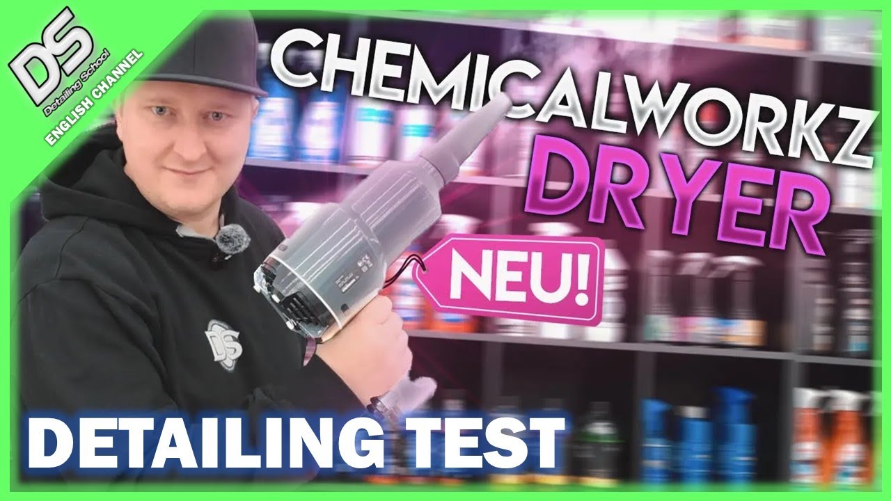 Drying Car Paint Without Towels 100% Safe! Testing Chemicalworkz Car Dryer for Scratch
