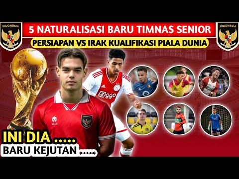 STY DATANGKAN BINTANG EROPA. DAFTAR 5 PEMAIN NATURALISASI BARU TIMNAS INDONESIA VS IRAK LEG -2 2024