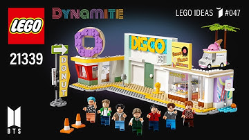 LEGO® Ideas №047 BTS Dynamite (21339)[749 pcs] Step-by-Step Building Instructions @TopBrickBuilder