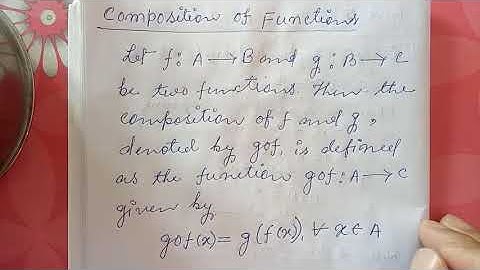 RELATIONS AND FUNCTIONS CLASS XII(COMPOSITION OF FUNCTIONS) PART-3