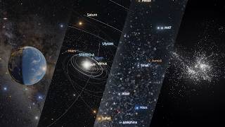 Earth to the edge of the observable universe, using real data - End Times (Outer Wilds) 4k 60fps