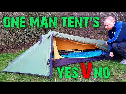 THING TO CONSIDER when buying a ONE MAN TENT! Lightweight backpacking tents.  - YouTube