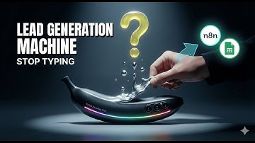 How I Built an Automated AI Lead Generation Machine (n8n Tutorial)