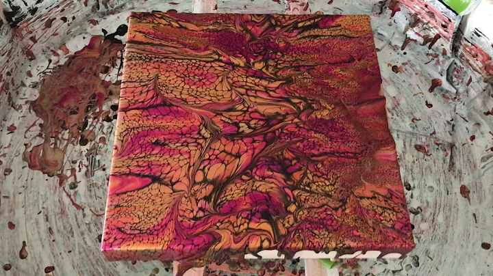 #394 Prizm Pour Ultra Metallic Paints using Drizzle-Swipe-Wreck-Spin Technique