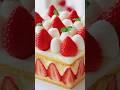 Christmas Strawberry Cake That’s Too Pretty to Eat 🍓🎄#christmasdesserts