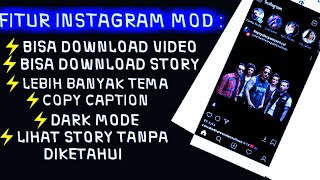 Instagram mod versi terbaru 2020 MediaFire