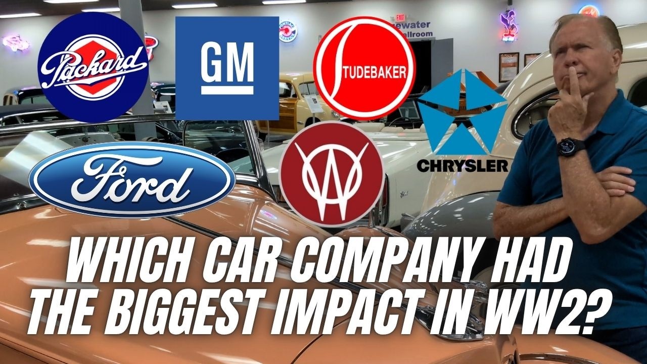 The combined industrial power of Ford, General Motors, Chrysler, Packard, Studebaker, and Willys played a major role in the Allied victory during World War II. These companies applied mass-production techniques to tanks, aircraft engines, and military transport vehicles at an unprecedented scale. Packard engines powered some of the most important Allied aircraft, while Chrysler and GM produced vital armored vehicles and artillery systems. Willys and Ford ensured that the Jeep became one of the most important battlefield vehicles of the war.

Here's the link to vote in our poll. Which car company do you think had the biggest impact on the outcome of WW2? We only get four options so let me know your thoughts in the poll and in our comments!
This is our first time trying a poll... so bear with me if things don't work just right!
Just click on the button that says "Post".
https://www.youtube.com/post/Ugkxe49wQwMcesdQgozo5F1N7Tv6VLm0wzZh