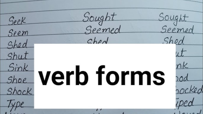 Moult Past And Past Participle Form V1 V2 V3 V4 V5 Form of Moult