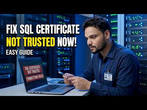 Fix SQL Server Encryption Error - One Click Solution | Easy Fix