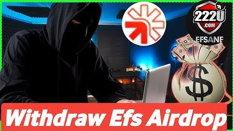 Newest Update on EFSANE airdrop withdraw your EFSANE Gems to USDT and withdraw right now
