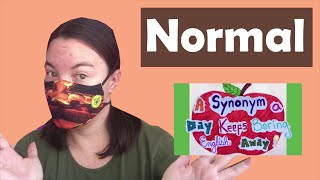 English Synonyms of Normal