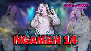 RINDI SAFIRA - NGAMEN 14 Hidup Itu Harus Punya Pedoman (Official Music Video) NEW ASTINA LIVE KEDIRI