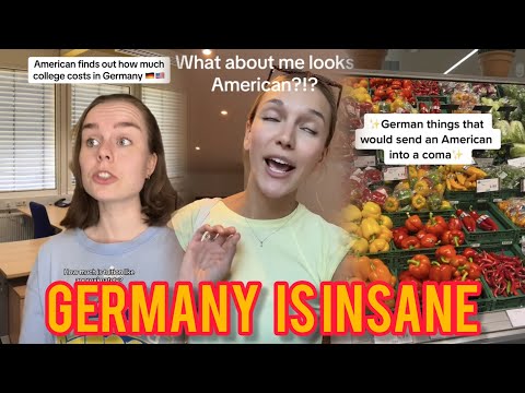 Americans face Culture shock in Germany. This is insane