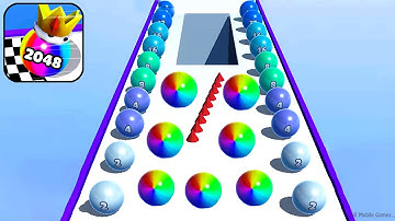 Ball Merge 2048 Big Update Max Level Gameplay Walkthrough (Android & IOS)