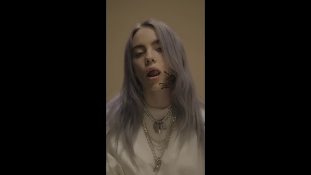 Billie Eilish Ragno In Bocca Vero
