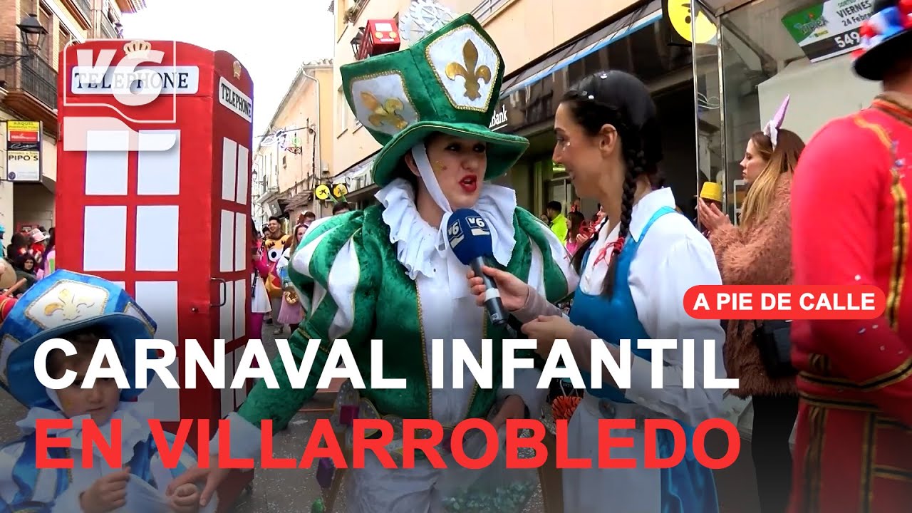 Carnaval | Desfile Infantil en Villarrobledo 2023