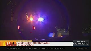 Man in custody after barricading in Citrus Heights couple's home