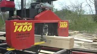 Timberking 1400 Portable Sawmill Features And Benefits