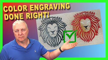 How I Make Colored Laser Engravings That POP!