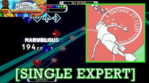 【DDR UNIVERSE 3】 Senses (Kaiju Remix) / JT.1UP [SINGLE EXPERT] 譜面確認＋Play