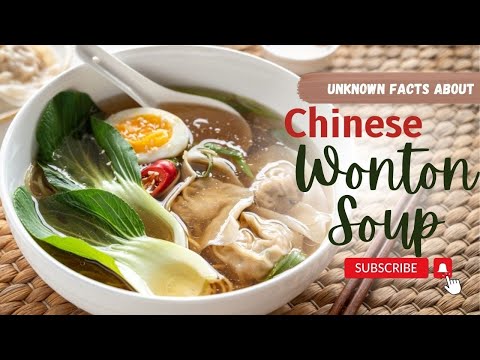 Wonton Soup History
