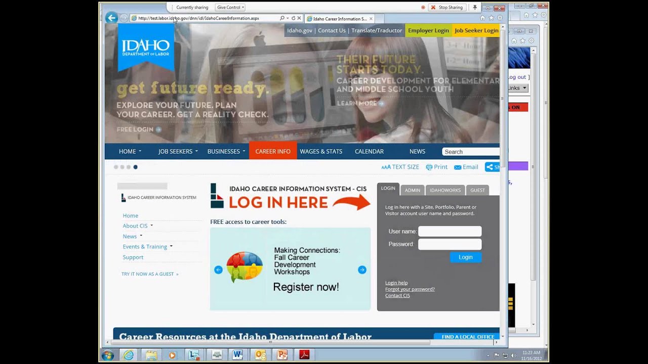 CIS Portal Enhancements and Career Development Month