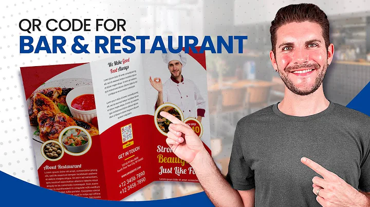 Menu QR Codes For Bar And Restaurant