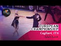 Nicolo Barbizi / Sara Ros Jakobsdottir, ISL  | 2021 European Latin Cagliari, ITA | R1 R