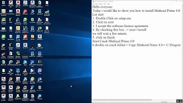 HOW TO INSTALL MATHCAD PRIME 4 0 AND HOW TO CRACK post TAU CHEGO