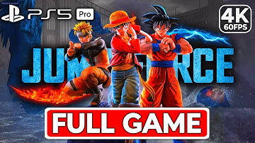JUMP FORCE Story Mode Gameplay Walkthrough FULL GAME [4K 60FPS PS5 PRO] - No Commentary