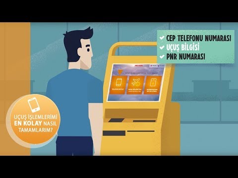 Video: Bir Uçak Için Elektronik Check-in Nasıl Gerçekleşir?