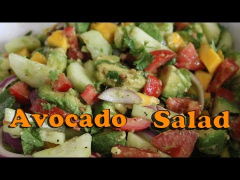 Video: Paano Gumawa Ng Isang Simpleng Salad Ng Abukado